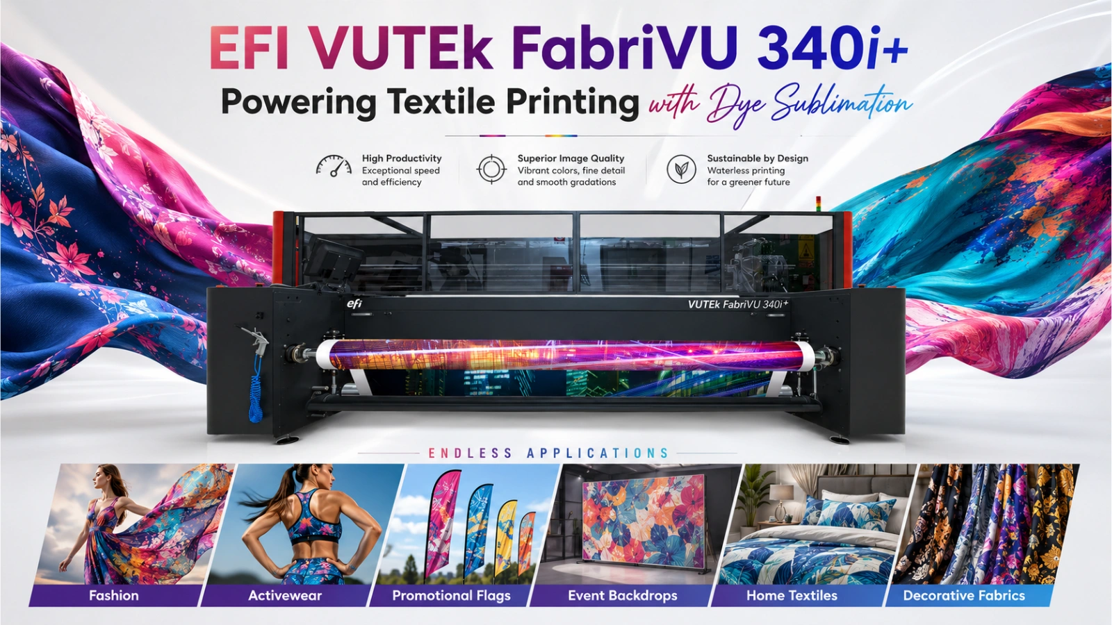 EFI VUTEk FabriVU 340i+