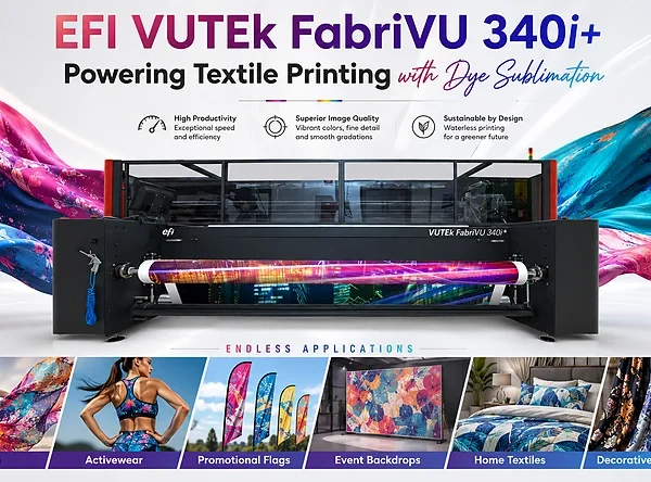 EFI VUTEk FabriVU 340i+