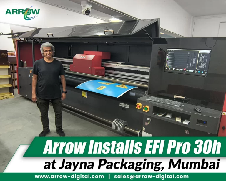 Arrow Installs EFI Pro 30h at Jayna Packaging