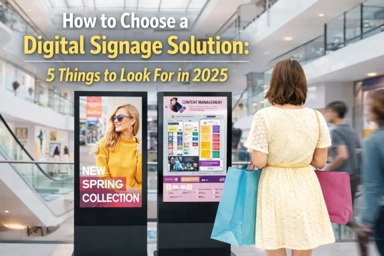 How to Choose a Signage Printer: 5 Things You Must Consider in 2025