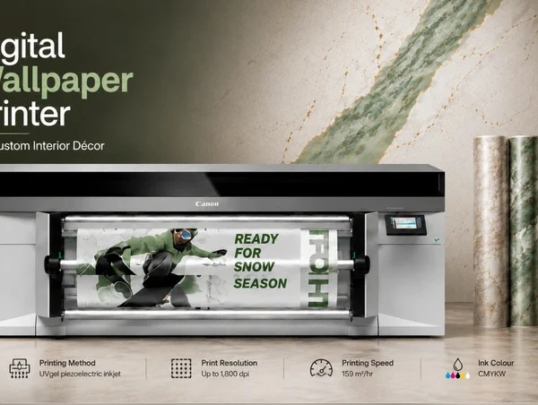 Wallpaper Printer for Custom Interior Décor