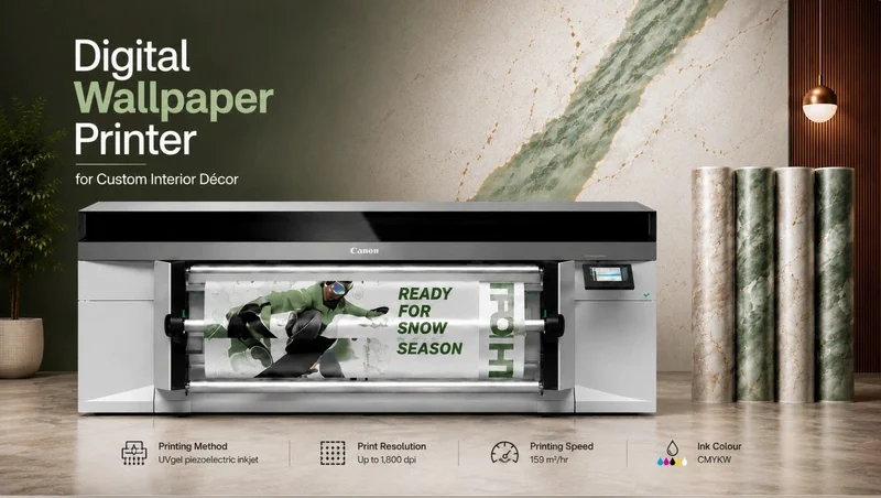 Wallpaper Printer for Custom Interior Décor