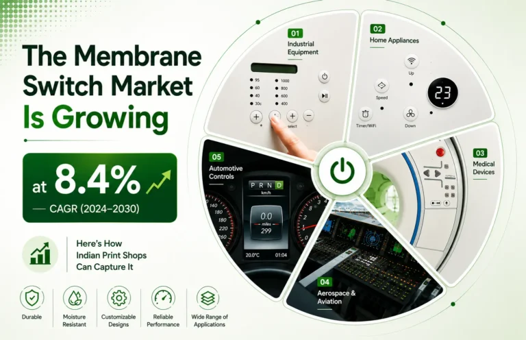 The Membrane Switch Market Is Growing at 8.4% — Here’s How Indian Print Shops Can Capture It