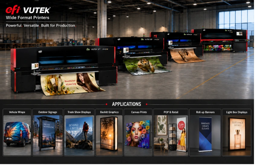 EFI VUTEk roll-to-roll for vehicle graphics