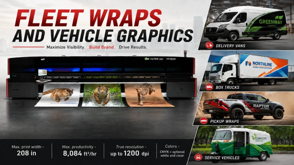 Fleet Wraps and Vehicle Graphics