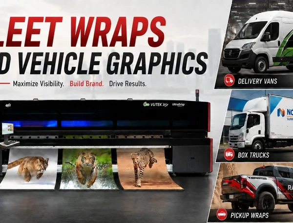 Fleet Wraps and Vehicle Graphics