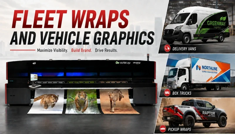 Fleet Wraps and Vehicle Graphics