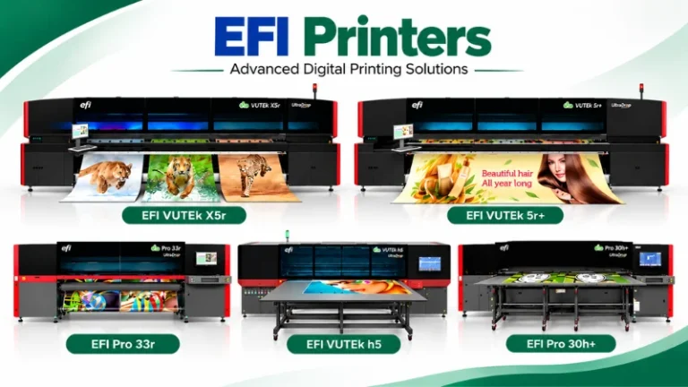 7 Reasons to Buy EFI Printers for Your Print Business in India